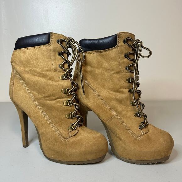 Rue21 heeled boots - Picture 1 of 5